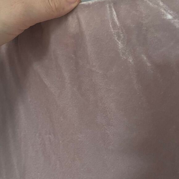 Anthropologie Fairy Blush Pink Tilda Velvet Maxi Skirt Soft Girl XXS - Picture 5 of 8